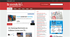 Desktop Screenshot of businesskorea.co.kr